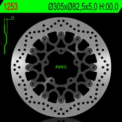 Disque de frein NG BRAKES flottant 1253