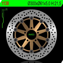 Disque de frein NG BRAKES flottant 1138