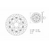 Disque de frein BREMBO Oro flottant 78B40821 SUZUKI GSR 600 GSX-S GSF BANDIT HAYABUSA V-STROM 1