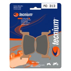 Plaquettes de frein MX/Quad métal fritté TECNIUM MO313