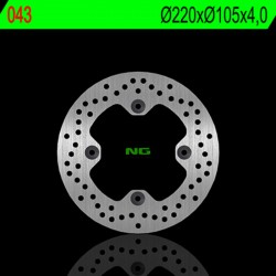 Disque de frein NG 043 rond fixe