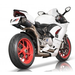 Demi-ligne d'Echappement Qd Exhaust TWIN GUNSHOT DUCATI PANIGALE V2 2020-2023