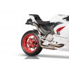 Demi-ligne d'Echappement Qd Exhaust TWIN GUNSHOT DUCATI PANIGALE V2 2020-2023 5