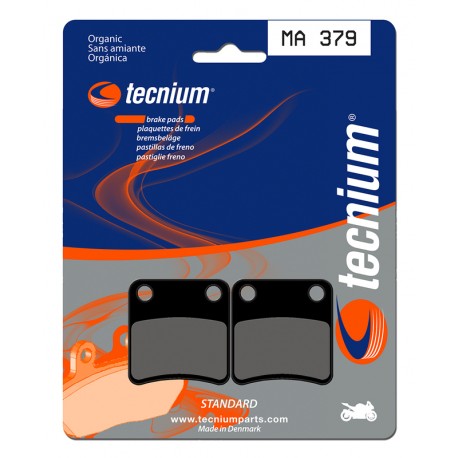Plaquettes de frein route organique TECNIUM MA379
