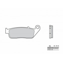 Plaquettes de frein moto route métal fritté BREMBO 07HO31SP