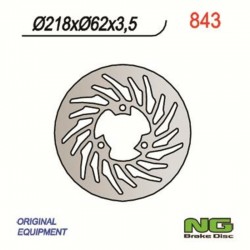 Disque de frein NG 843 Rond Fixe