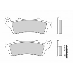 Plaquettes de frein moto route métal fritté BREMBO 07HO52SP