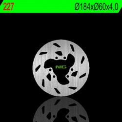 Disque de frein NG 227 Rond Fixe