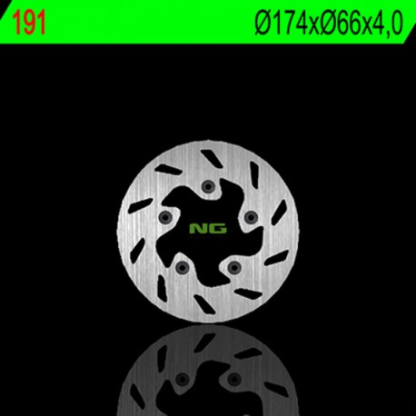 Disque de frein NG BRAKES fixe 191 scooter GILERA RUNNER ITALJET DRAGSTER FORMULA