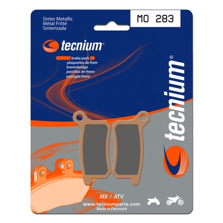Plaquettes de frein moto MX/Quad métal fritté MO283