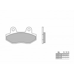 Plaquettes de frein moto route métal fritté BREMBO 07GR12SA