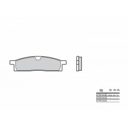 Plaquettes De Frein moto métal fritté Brembo 07YA16SD