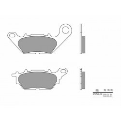 Plaquettes de frein moto BREMBO 07YA28CC organique