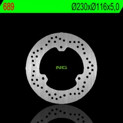 Disque de frein NG 689 Rond Fixe