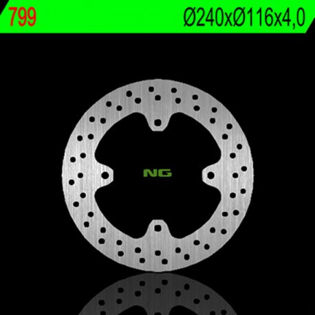 Disque de frein NG BRAKES fixe 799 KAWASAKI KX KLX-R KX-F SUZUKI RM-Z
