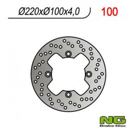 Disque de frein NG BRAKES fixe 100 moto quad KAWASAKI