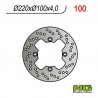 Disque de frein NG BRAKES fixe 100 moto quad KAWASAKI 0