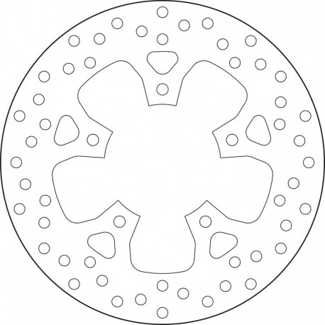 Disque de frein BREMBO Série Oro fixe 68B407K5 KTM 1290 SUPERDUKE T 1290 SUPERDUKE GT