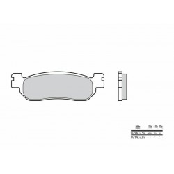 Plaquettes de frein BREMBO route carbone céramique 07YA3707