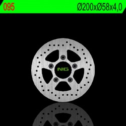 Disque de frein NG 095 Rond Fixe