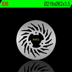 Disque de frein NG 836 Rond Fixe