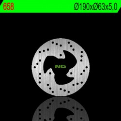 Disque de frein NG 658 Rond Fixe