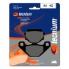 Plaquettes de frein route organique TECNIUM MA46 0