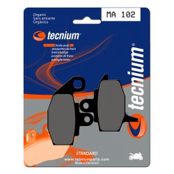 Plaquettes de frein route organique TECNIUM MA102