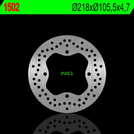 Disque de frein NG BRAKES fixe 1502 quad POLARIS RANGER RZR FOREST SPORTSMAN 