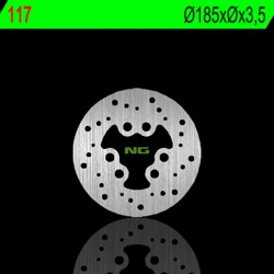 Disque de frein NG 117 Rond Fixe