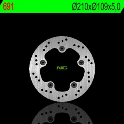Disque de frein NG 691 Rond Fixe
