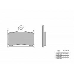 Plaquettes de frein moto BREMBO 07SU14SA métal fritté