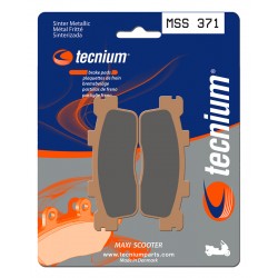 Plaquettes de frein Maxi Scooter métal fritté TECNIUM MSS371