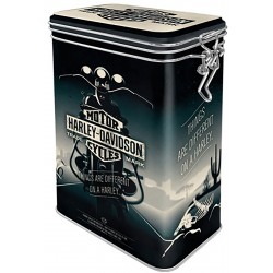 Boite aromatique en métal HARLEY DAVIDSON pour motards