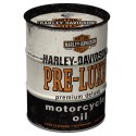 TIRELIRE motard bidon d'huile HARLEY DAVIDSON
