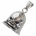 Cloche BIKER BELL SKULL Guardian Bell biker