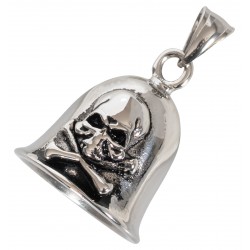 Cloche BIKER BELL SKULL AND