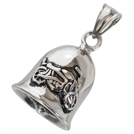 Clochette Porte-Bonheur pour Bikers la Guardian Bell ou aussi la Gremlin  Bell idée cadeaux motard la Cloche BIKER