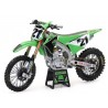 Miniature KAWASAKI KXF 450 J. ANDERSON echelle 1/12 0
