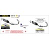 Ligne complète d'Echappement ARROW compétition PISTA YAMAHA YZF-R7 2021-2023 0