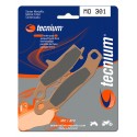 Plaquettes de frein MX/Quad métal fritté TECNIUM MO301