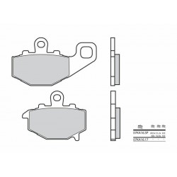 Plaquettes de frein moto route métal fritté BREMBO 07KA16SP