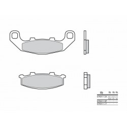 Plaquettes de frein moto route métal fritté BREMBO 07KA11SP