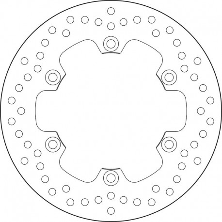 Disque de frein BREMBO Oro fixe 68B407M5 YAMAHA DT 125 X DT 125 RE WR 125 X WR 125 R