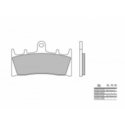 Plaquettes de frein moto route métal fritté BREMBO 07SU19SA