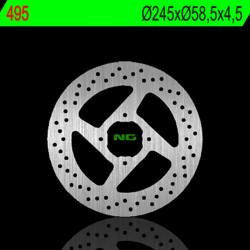 Disque de frein NG BRAKES fixe 495