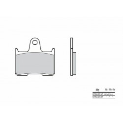 Plaquettes de frein moto route métal fritté BREMBO 07KA21SP