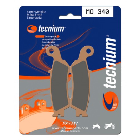 Plaquettes de frein TECNIUM MO340 Metal Fritte