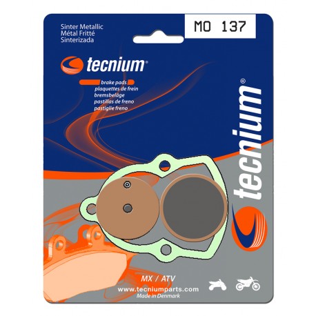  Plaquettes de frein TECNIUM MX Quad métal fritté MO137 quad YAMAHA YFS 200 BLASTER