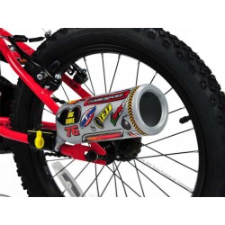 Echappement vélo ""TURBOSPOKE"".